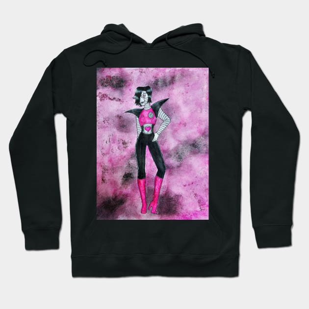 Mettaton EX Hoodie by MxMelmelB